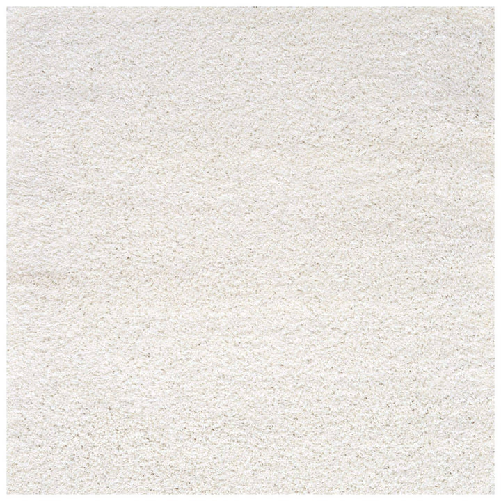 Shaggy Rug Plain White high quality, non-shedding