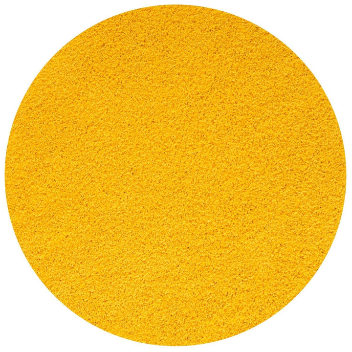 Shaggy Rug Plain Yellow high quality, non-shedding