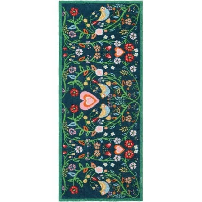 The Rugs Eco-Friendly Washable Floral Mats | UK Made