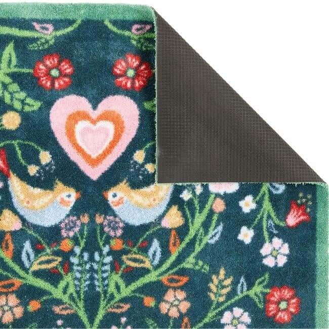 The Rugs Eco-Friendly Washable Floral Mats | UK Made