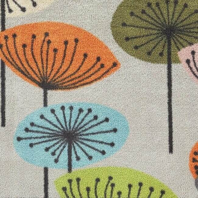 The Rugs Eco-Friendly Washable Floral Mats | UK Made