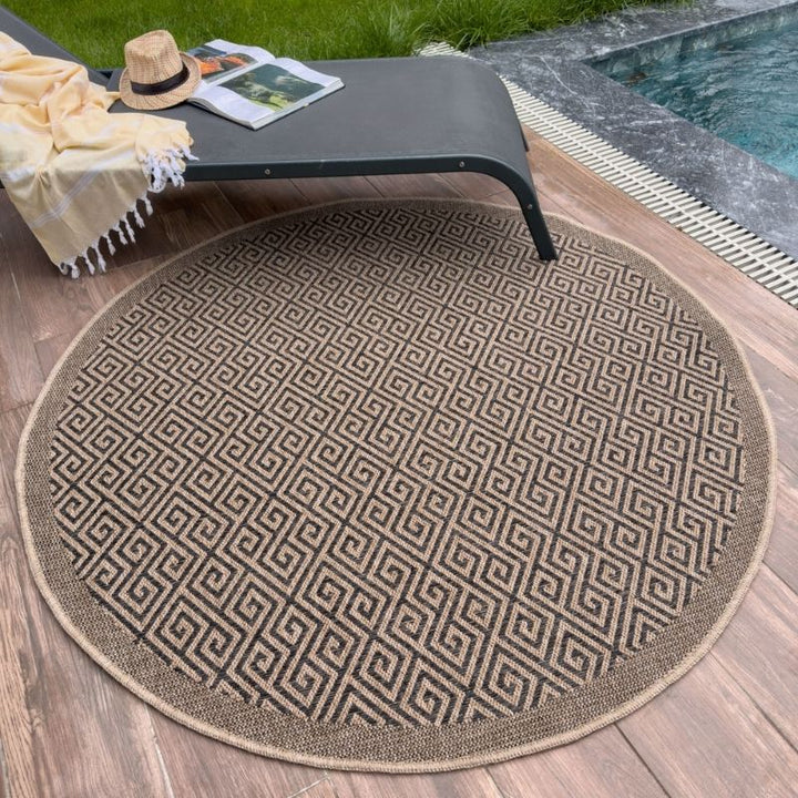 Nature Outdoor Rug Dark Grey | 5100DG