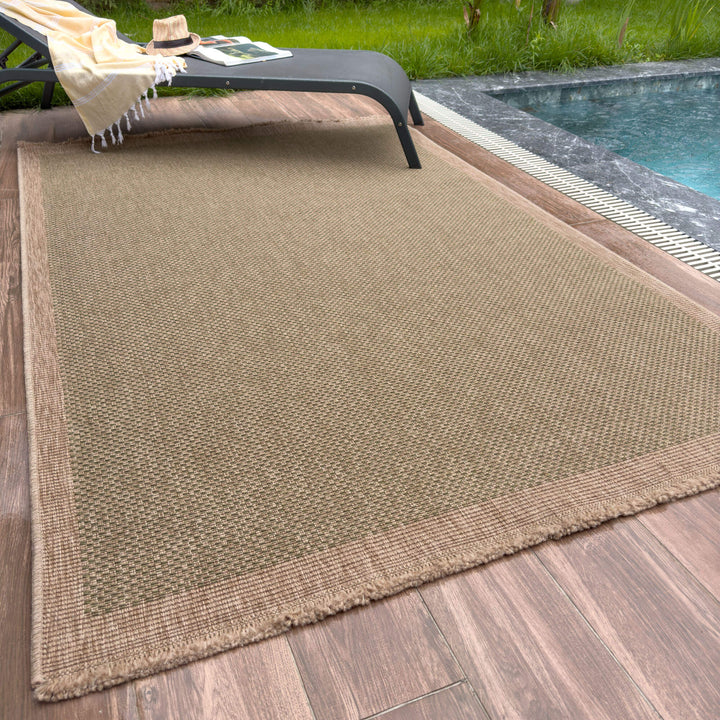 Nature Collection Outdoor Rug in Green | 5200G