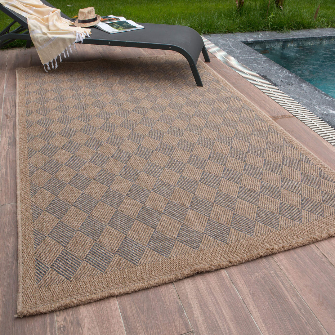 Nature Collection Outdoor Rug in Blue | 5300B