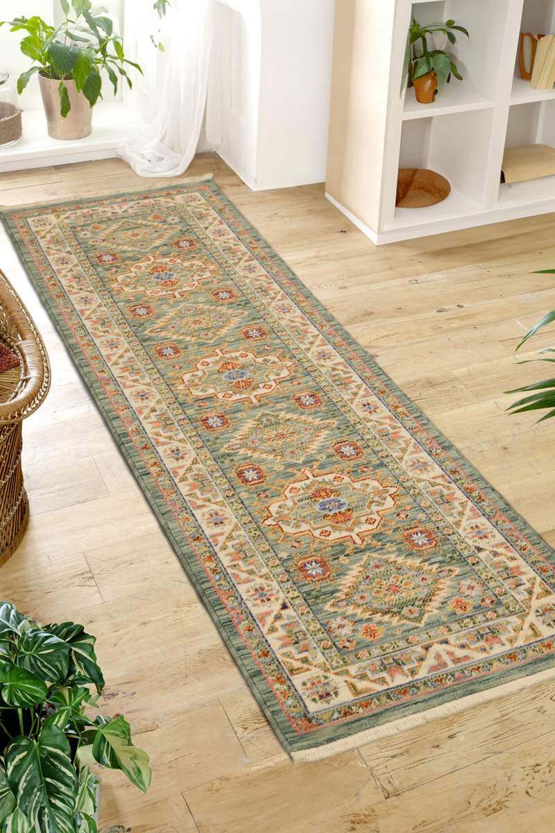 The Rugs Nomad Vintage Persian Green Rug - Quality & Style