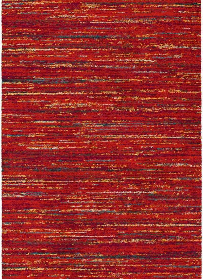 The Rugs Noble Sherpa Rug – Blue and Red Colours