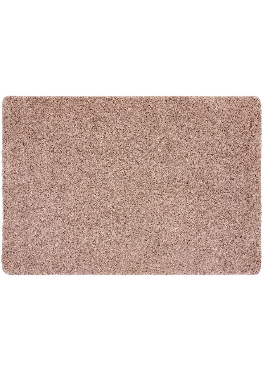 Washable Nude Pink Shaggy Rug | Stain-Resistant | The Rugs