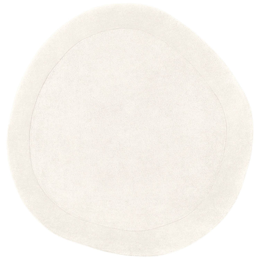 Villeroy & Boch 1812 Wool Rug Organic Round Natural Cream