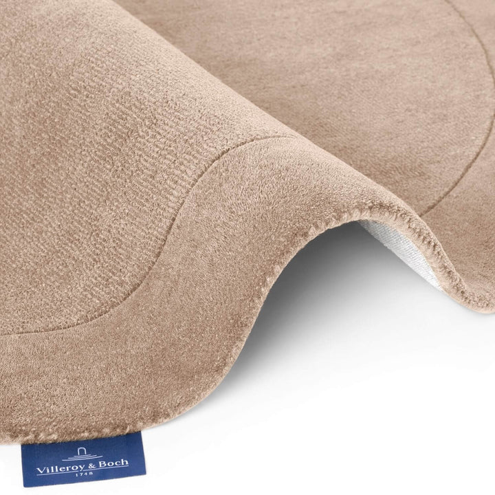 Villeroy & Boch 1812 Wool Rug Organic Round Kari Natural Beige