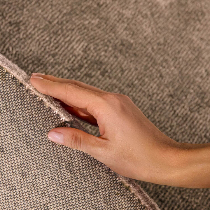 Villeroy & Boch 1812 Wool Rug Organic Round Kari Natural Beige