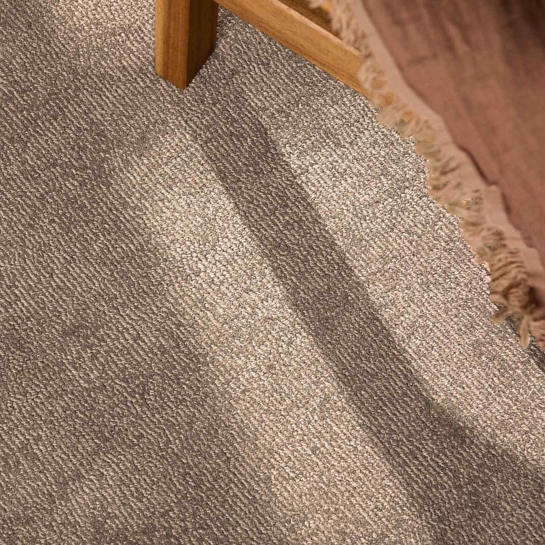 Villeroy & Boch 1812 Wool Rug Organic Round Kari Natural Beige