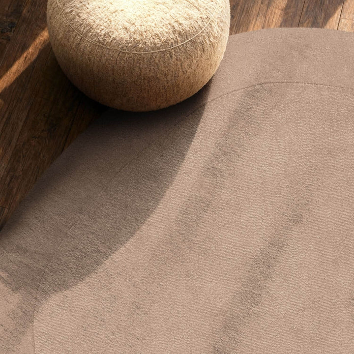 Villeroy & Boch 1812 Wool Rug Organic Round Kari Natural Beige