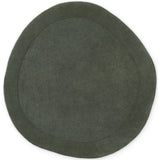 Villeroy & Boch 1812 Wool Rug Organic Round Kari Natural Green
