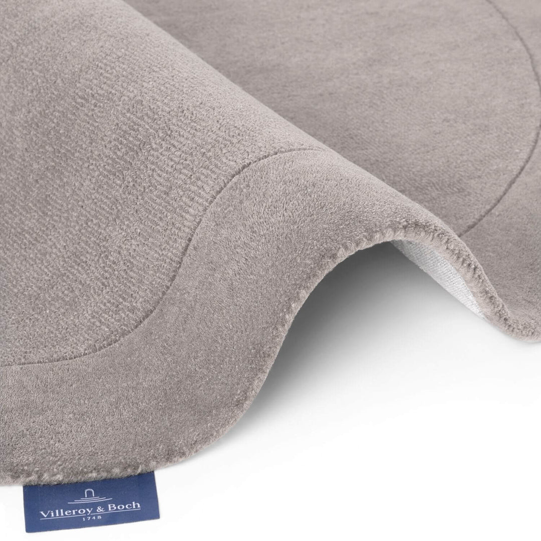 Villeroy & Boch 1812 Wool Rug Organic Shape Natural Grey