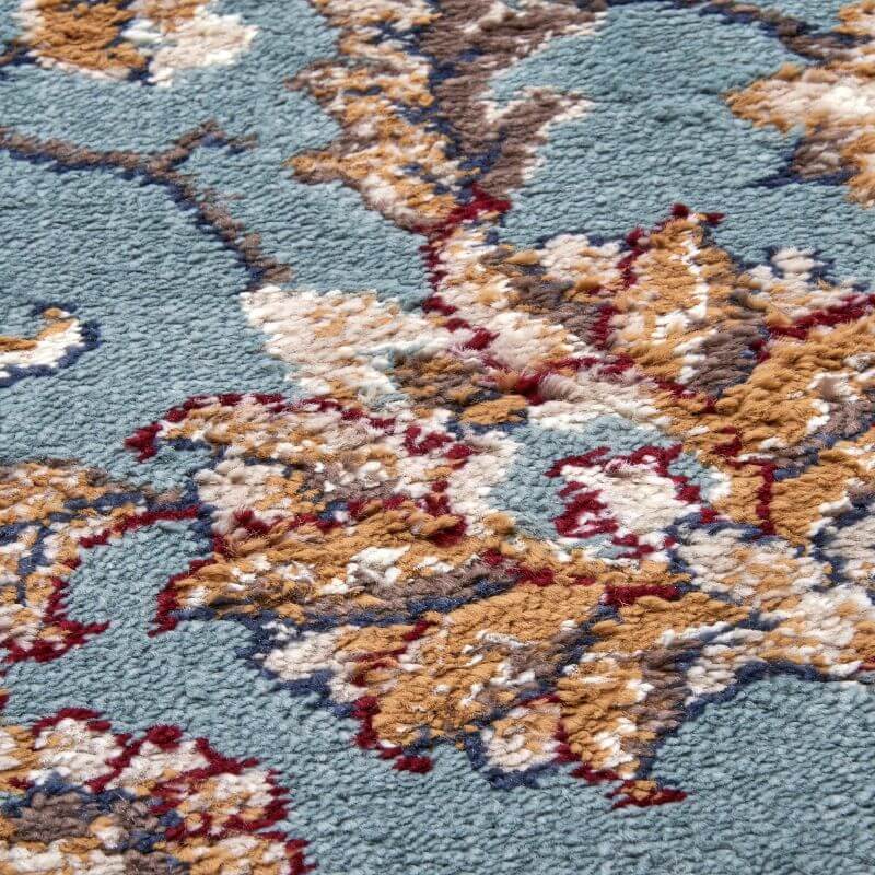 Oriental Short Pile Rug Reni Luxor Vintage Design