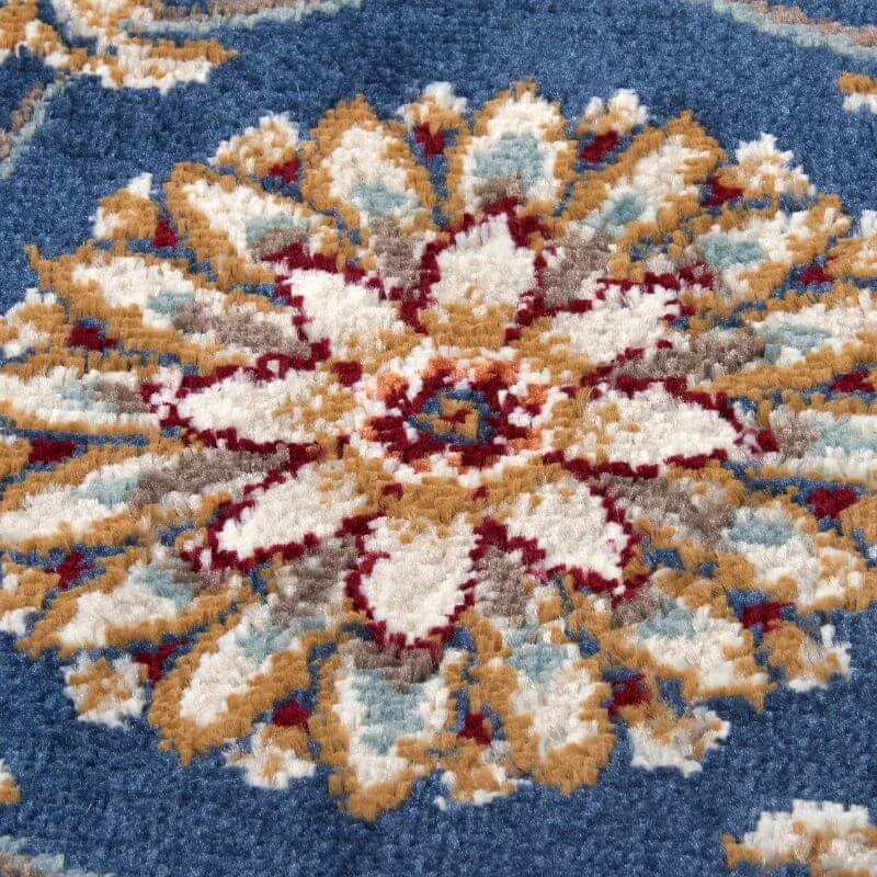 Oriental Short Pile Rug Reni Luxor Vintage Design