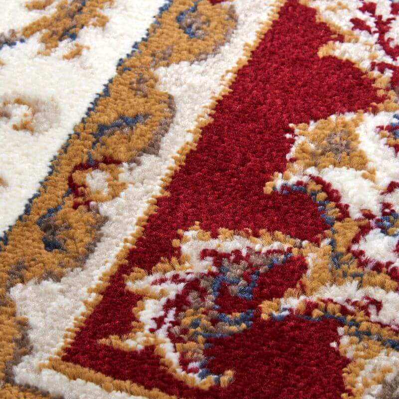 Oriental Short Pile Rug Reni Luxor Vintage Design