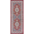 Orient Low Pile Rug Medallion Design