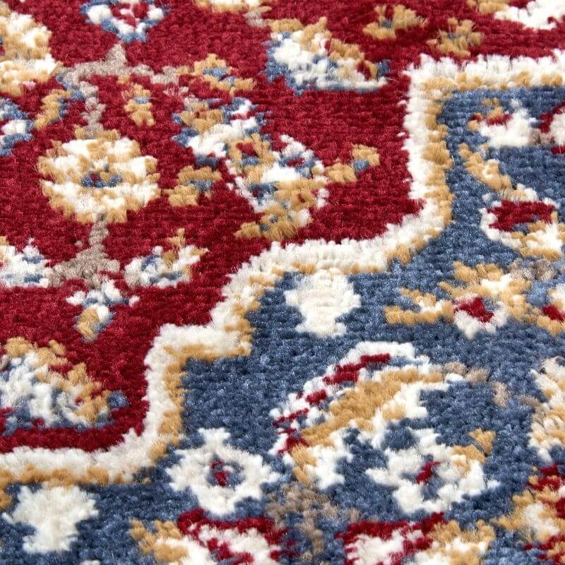 Orient Low Pile Rug Medallion Design