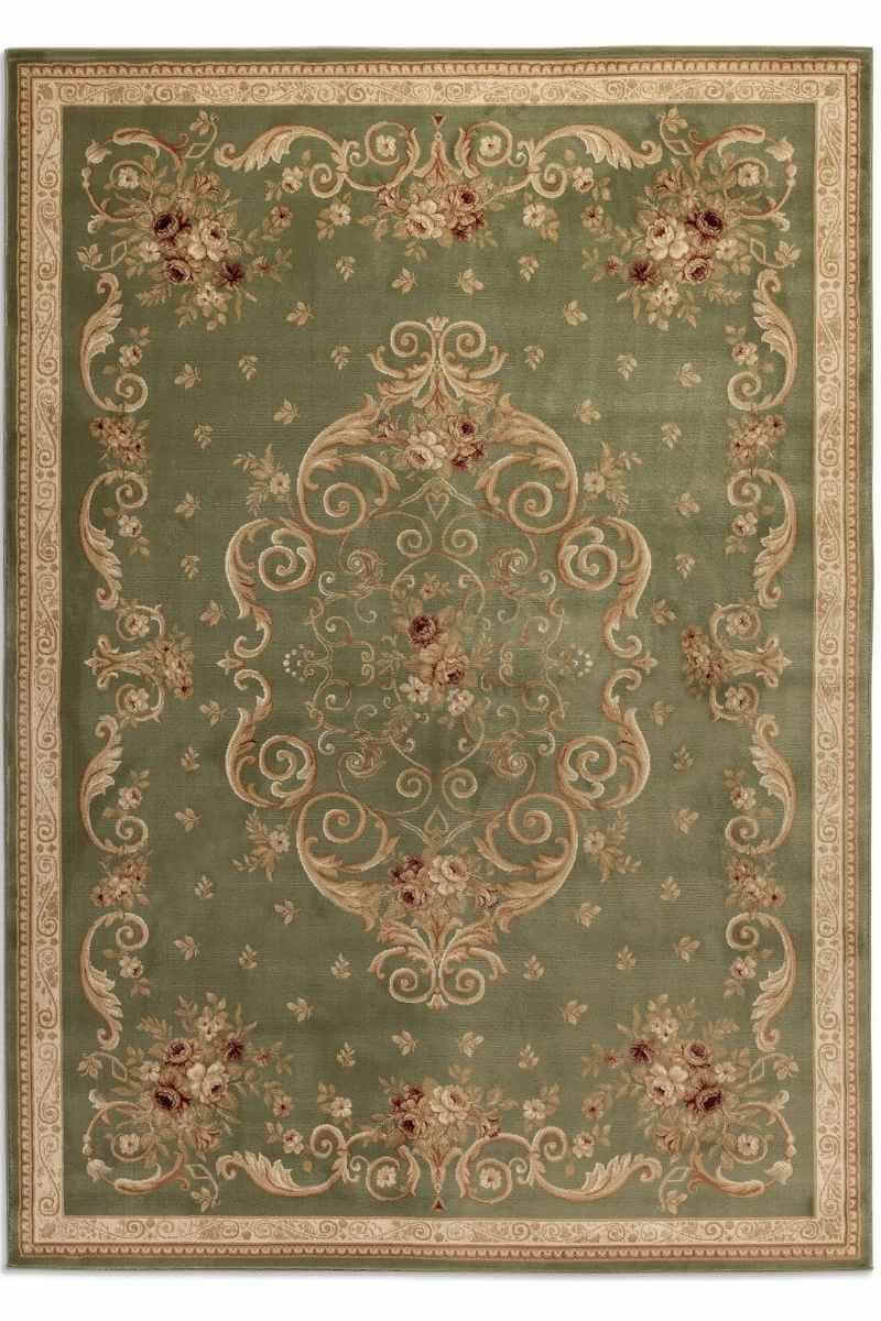 The Rugs Green Oriental Floral Rug - Elegant & Durable
