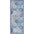 Kashmir Ghom in Oriental-Optic Blue