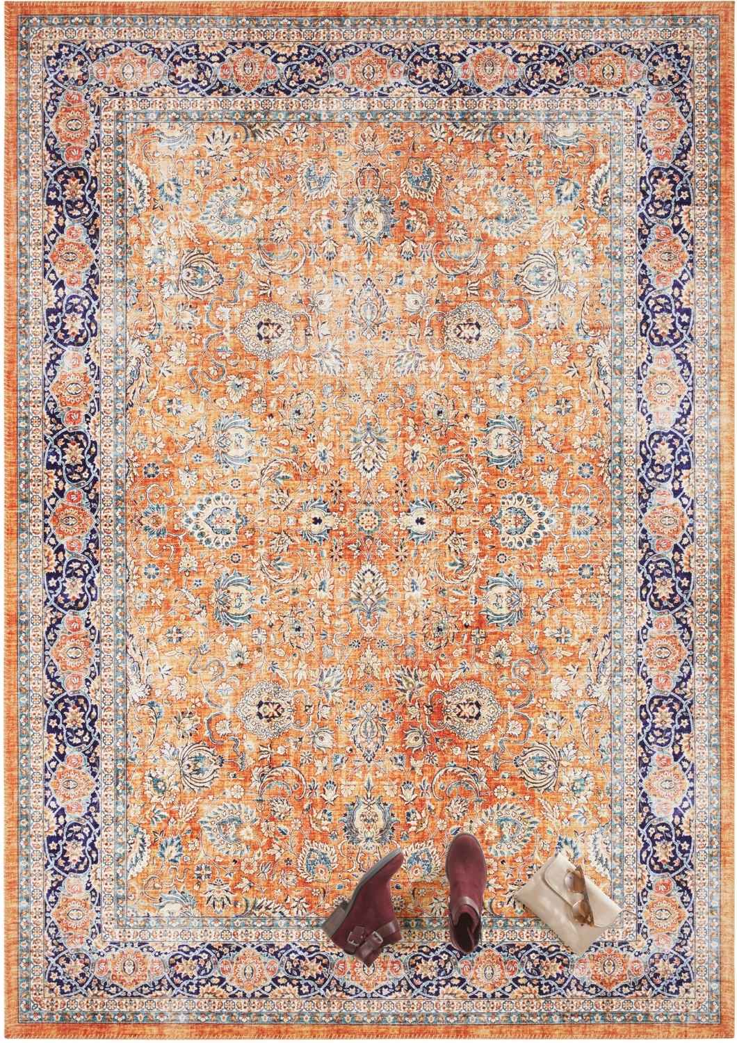 Keshan Maschad Rug Yellow