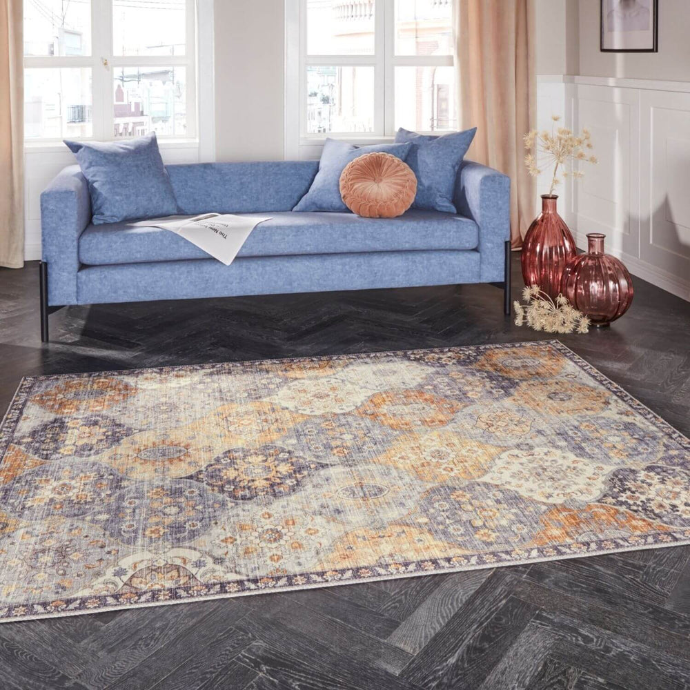 Kashmir Ghom in Oriental-Optic Yellow