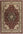 The Rugs Red Vintage Oriental Medallion Rug