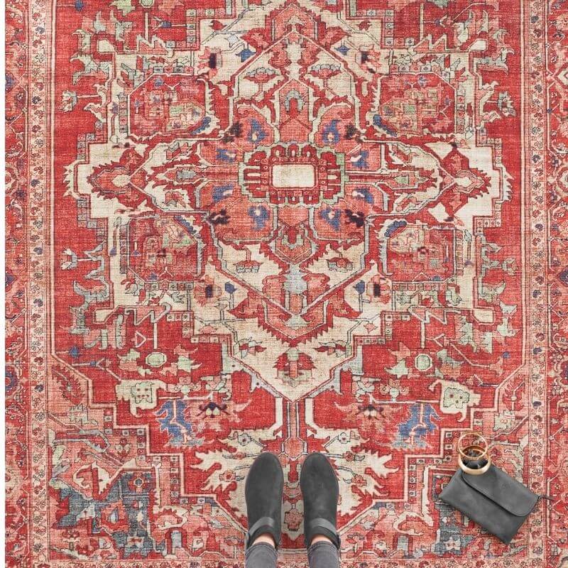 The Rugs Oriental Vintage Area Rug - Timeless Comfort