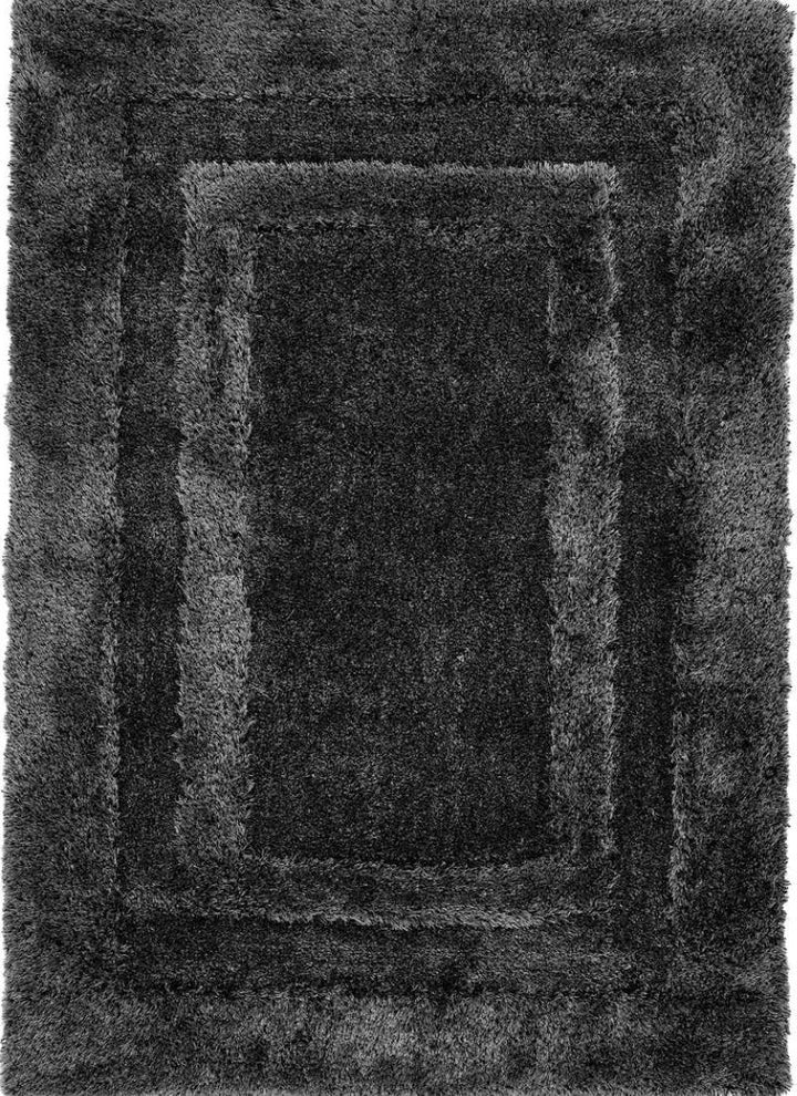 Frame Shaggy Bordered Rug