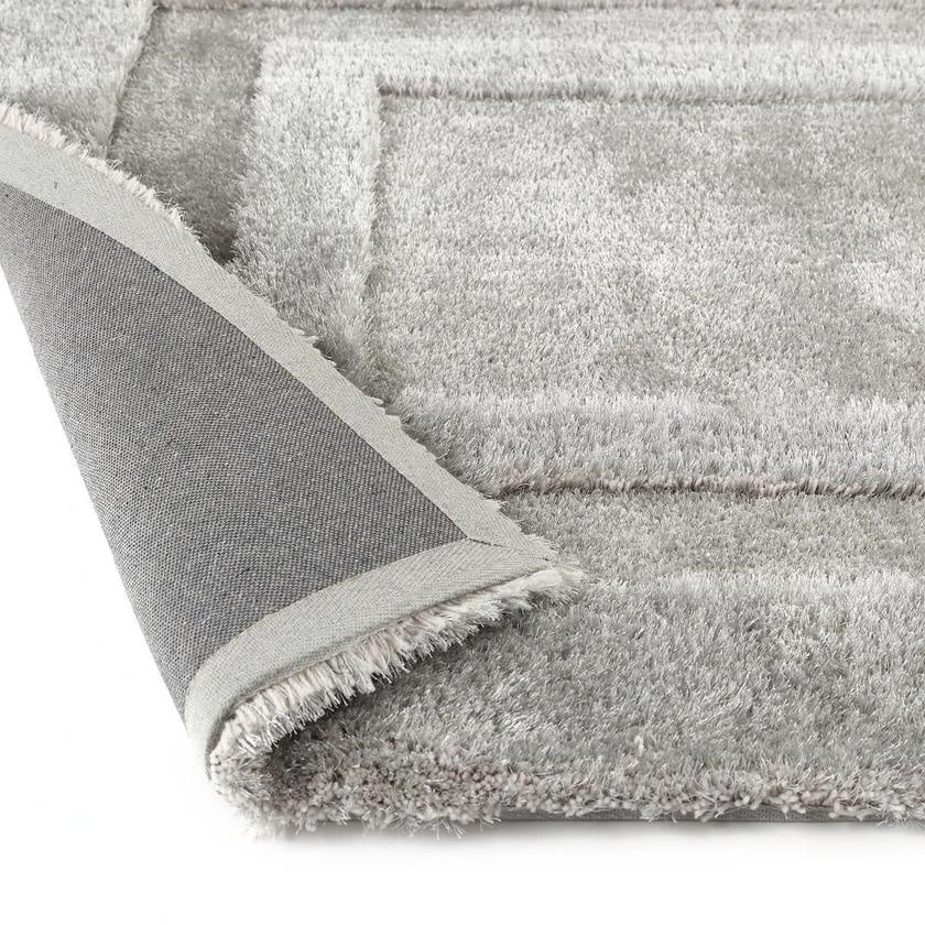 Frame Shaggy Bordered Rug