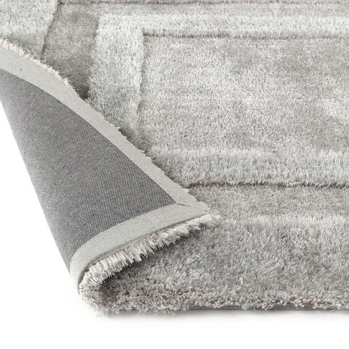 Frame Shaggy Bordered Rug
