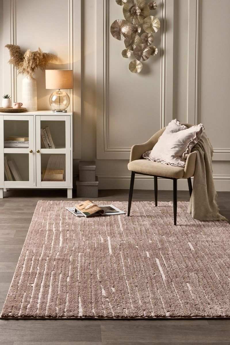 Natural Woodgrain Look Rug