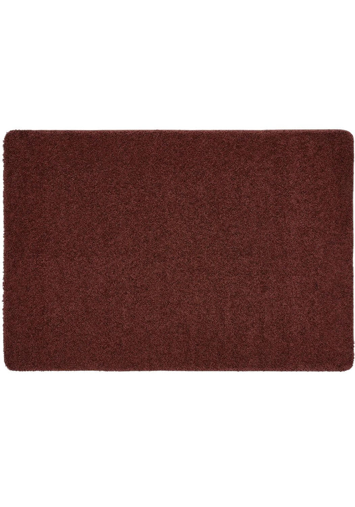 Washable Ox Red Shaggy Rug | Durable & Stain-Resistant