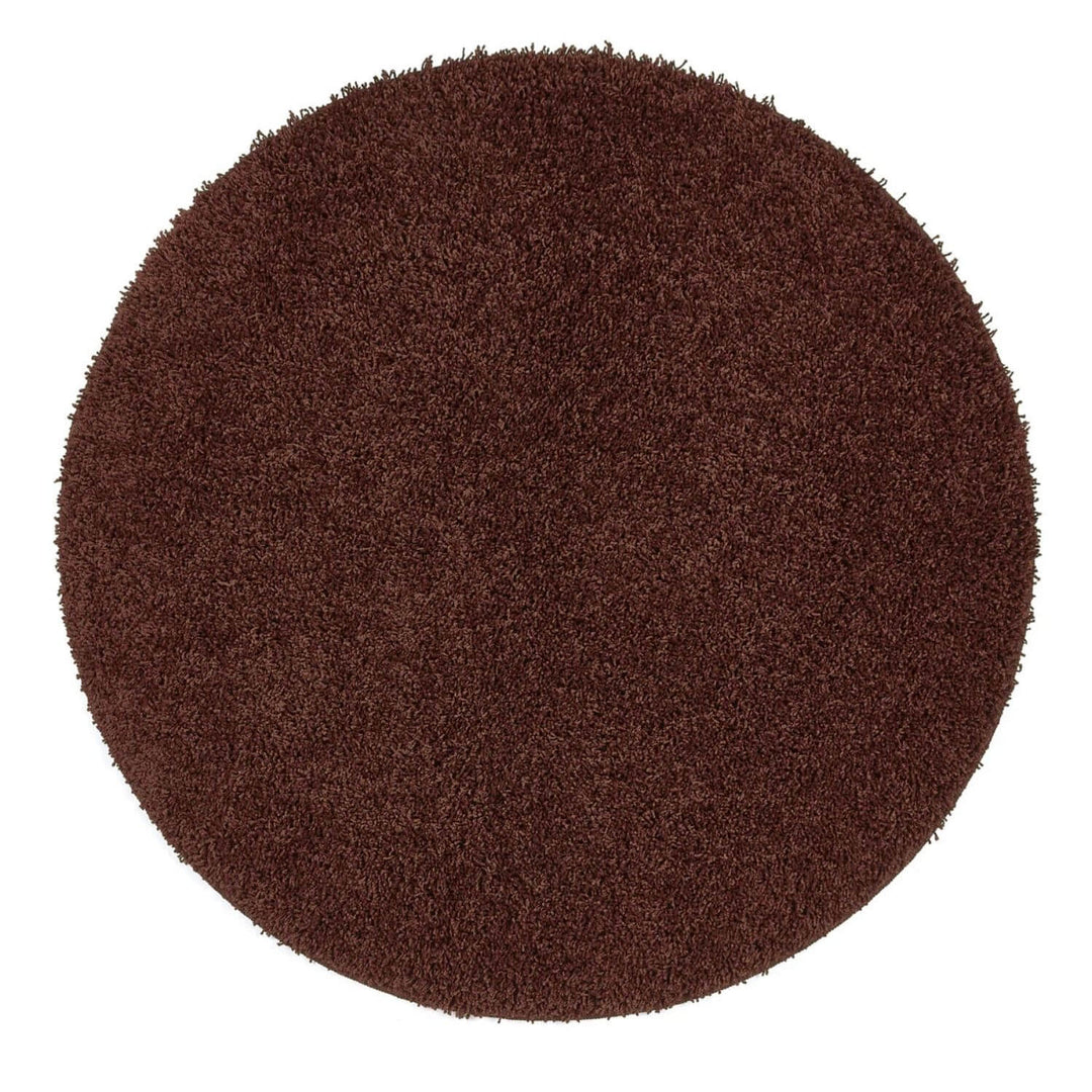 Washable Ox Red Shaggy Rug | Durable & Stain-Resistant