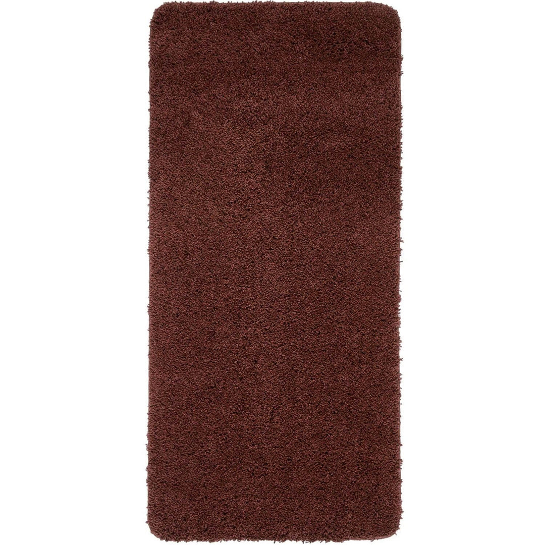 Washable Ox Red Shaggy Rug | Durable & Stain-Resistant