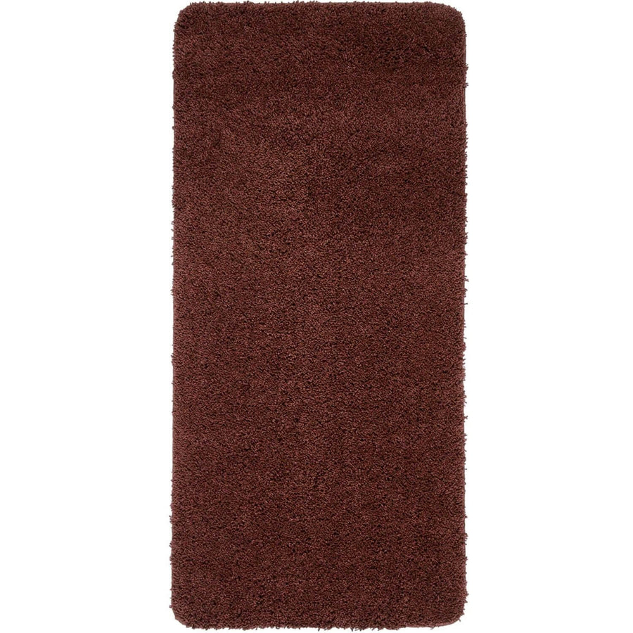 Washable Ox Red Shaggy Rug | Durable & Stain-Resistant