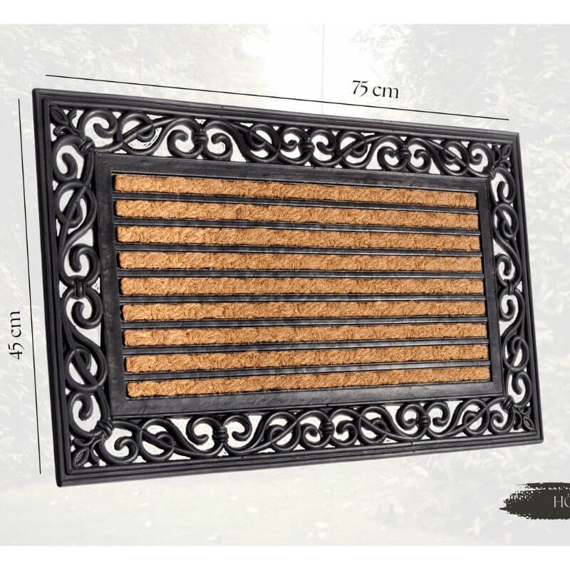 Mix Mats Doormat Rubber Cocos – 45x75 cm
