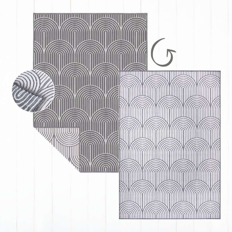 Flatweave Indoor-Outdoor Reversible Rug Pangli