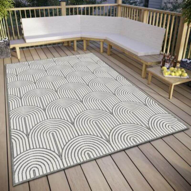 Flatweave Indoor-Outdoor Reversible Rug Pangli