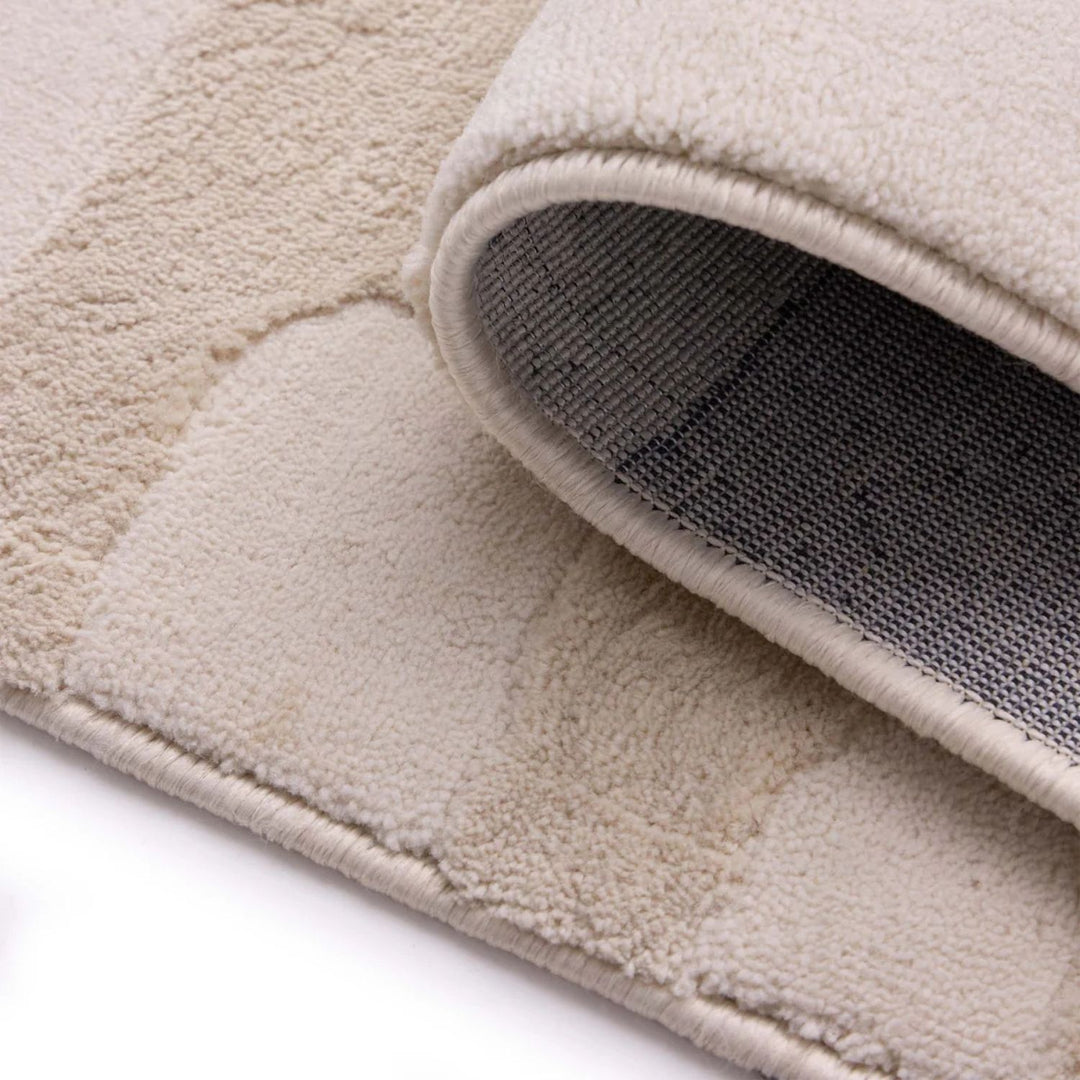 Neutral Abstract Rug Cream The Rugs Pathway Cream Abstract Rug - Quality Comfort Style