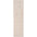 Beige runner rug with geometric pattern on a white background