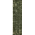 Pathway Green Abstract Rug