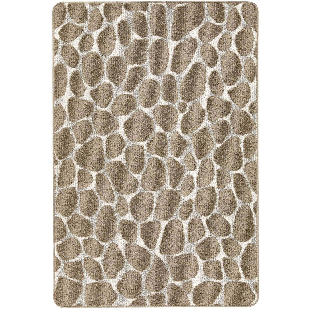 Pebble Patterned Washable Mat and Runner Stain-Resistant | THE RUGS