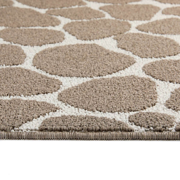 Pebble Patterned Washable Mat and Runner Stain-Resistant | THE RUGS