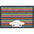 The Rugs Eco-Friendly Washable Striped Multicolour Mat | Trap 95% Dirt