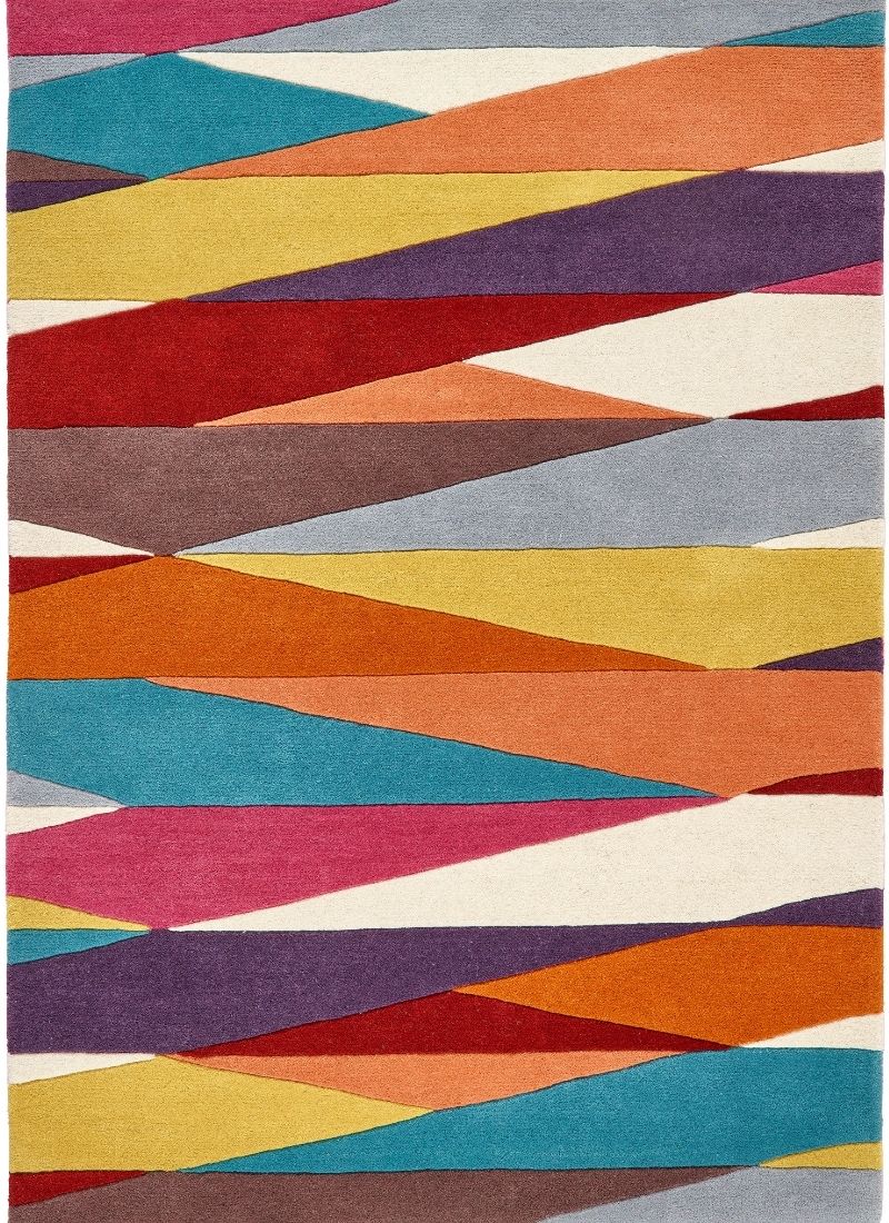Shard Wool Rug – Geometric Design