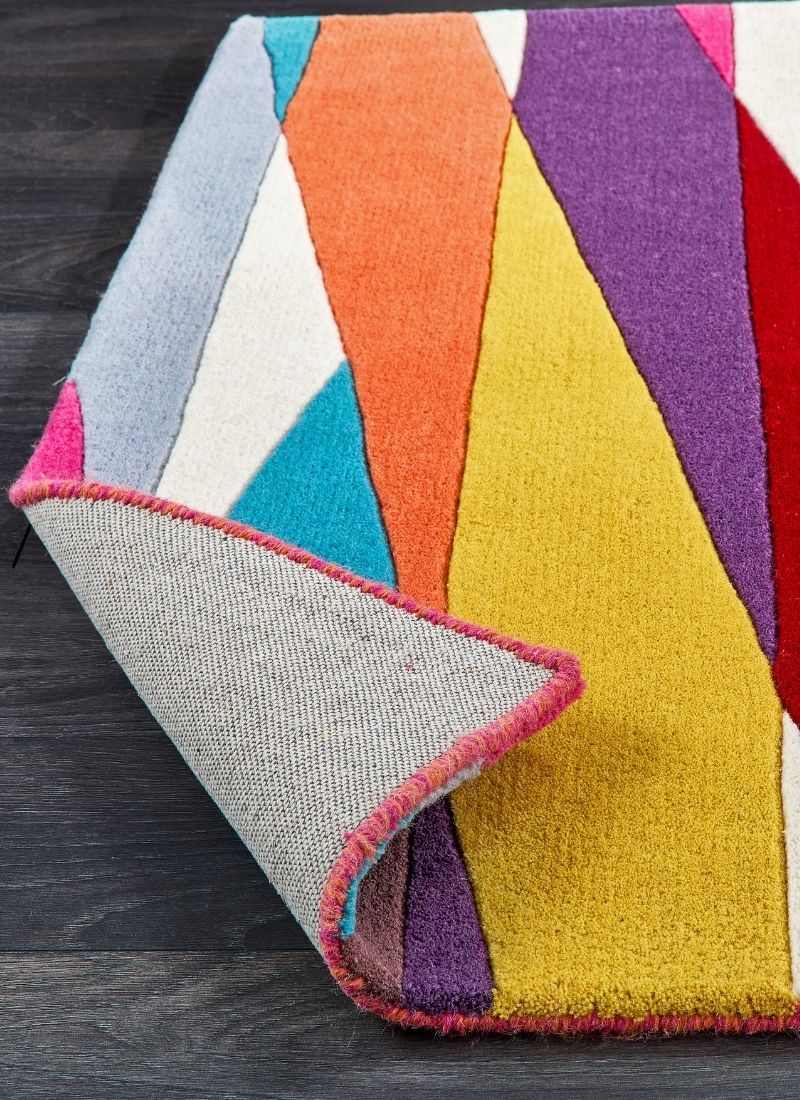 Shard Wool Rug – Geometric Design