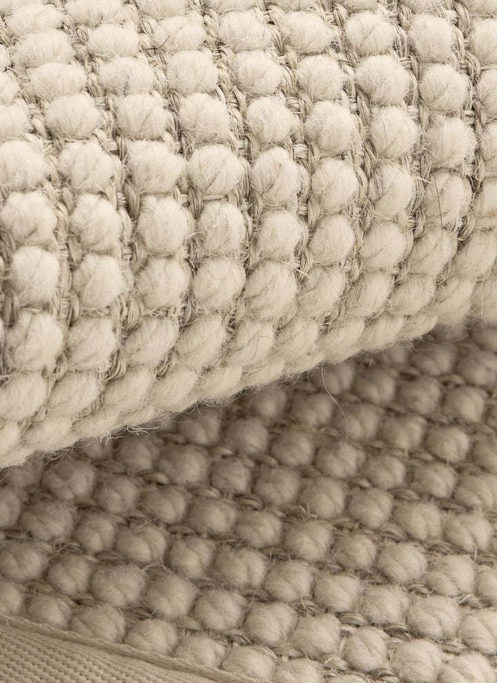 Sisal & Wool Bouclé Rug – Flat-Weave