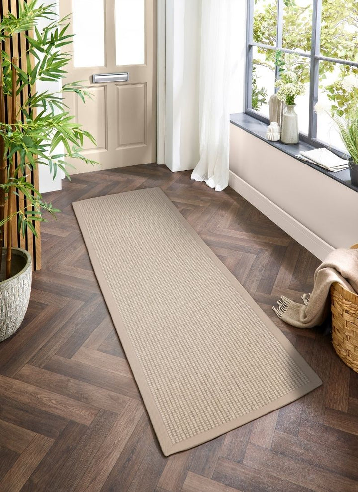 Sisal & Wool Bouclé Rug – Flat-Weave